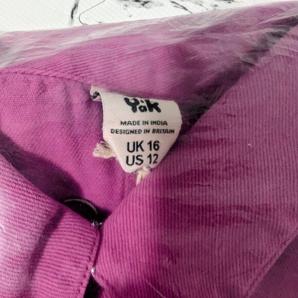 Lucy & Yak Rex Pink Jumpsuit US 12 - Picture 5 of 6